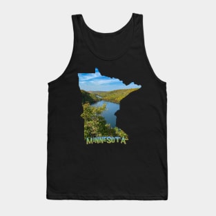 Minnesota - Bear Lake & Bean Lake Tank Top